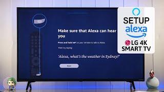 LG Smart TV: How To Setup Amazon Alexa!