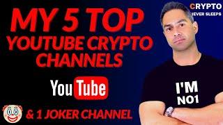 Best Crypto Youtube channels. Top 5 cryptocurrency Youtube channels !!  Cryptocurrency 2022 - Live
