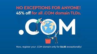 Your .COM domain promotion starts from MonoVM! 
