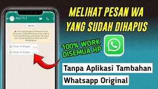 How to read deleted WhatsApp messages without an application