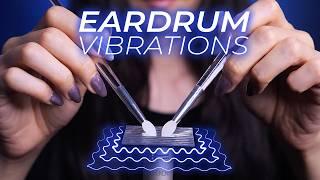 ASMR Deep Eardrum Vibrations for 99.99% Tingles with 3D Brain Penetration (No Talking)