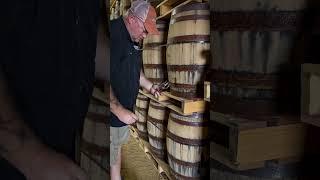 Sampling straight from the barrel #texasbourbon #bourbon #whiskey  #hillcountry #texas