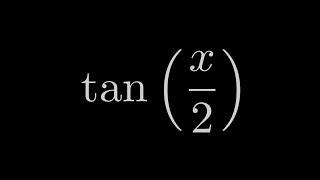 The function that solves every Integration question | Weierstrass Substitution | tan(x/2)