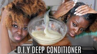 DIY AFFORDABLE DEEP CONDITIONER | SOFT, HEALTHY, GROWING HAIR