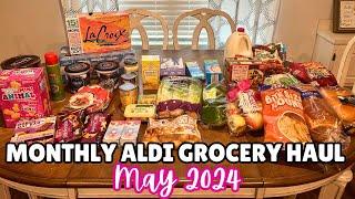 MONTHLY ALDI GROCERY HAUL | Family of 5