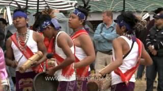 Garo folk song performance