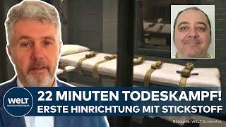 USA: QUALVOLLE HINRICHTUNG - „Pharma-Industrie verweigert Auslieferung von Präparaten“
