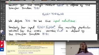 System Dynamics and Controls: Lecture 015 Input Admittance and Impedance.