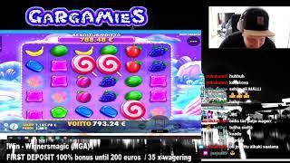 SLOTS MEGAVOITTO SWEET BONANZA