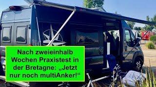 Markisenstangen am Fahrzeug befestigen — der MULTIANKER 2.0-Praxis-Check