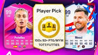 100x 92+ FUTTIES PLAYER PICKS!  FC 24 Ultimate Team