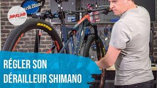 Tuto VTT - Régler son dérailleur arrière Shimano 11 ou 12 vitesses