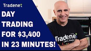 Day Trading for $3,500 in 23 Minutes!