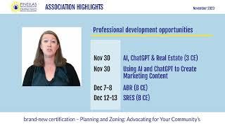 PRO/CPRO Association Highlights - November 2023