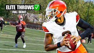 Shedeur Sanders *FIRST LOOK* as a Cleveland Brown @ Rookie Minicamp DAY 1 HIGHLIGHTS: SICK THROWS! 