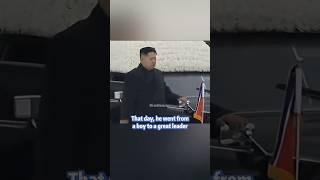 That day, he went from a boy to a great leader  #kimjongun #northkorea #shorts
