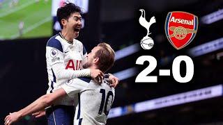 TOTTENHAM 2-0 ARSENAL LIVE REACTION with George Achillea | NLD VICTORY & CLEAN SHEET 