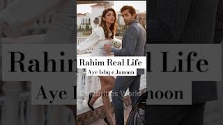 Aye Ishq e Junoon Episode 26,27 Rahim Real Life #ayeishqejunoon #sheheryarmunawar #shorts