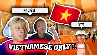 roblox SQUID GAME BUT we only speak VIETNAMESE **VERY BROKEN VIETNAMESE**