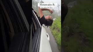 Rainy long drives in mountains