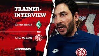 Trainer-Interview vor dem Spiel bei Werder Bremen | #SVWM05 | 05er.tv | 1. FSV Mainz 05