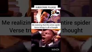Spider verse is a thought #memes #shorts