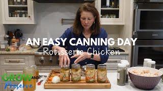 Canning with Rotisserie Chicken | Fire Cider | An Experiment