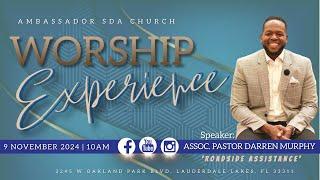 Ambassador SDA Church Worship Experience | November 9th, 2024