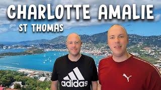 Charlotte Amalie Cruise Port - Our Day in St Thomas, US Virgin Islands! 