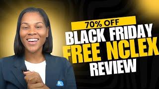 FREE 4-Hour NCLEX Review + 70% Off Black Friday Deal!