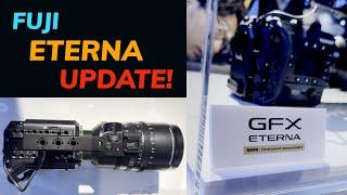 ETERNA - Update from Inter BEE 2024 FUJIFILM Stand!  #eterna #fujigfx #fujifilm #camerareviews