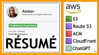 AWS Project: Build a Resume/CV on AWS, Step-by-Step Tutorial to Help You Get Hired