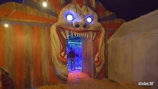 CIRCUS Haunted House Walk Through - Queen Mary's Dark Harbor Halloween 2019