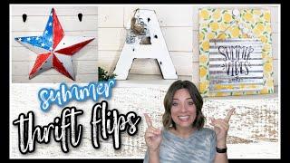 Summer Thrift Flips! / Collab with @TheCraftyDIYGuy !!