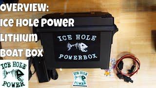 Ice Hole Power Boat Box for Livescope