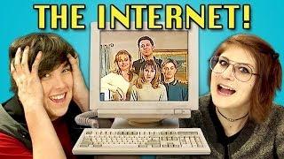 TEENS REACT TO 90s INTERNET