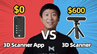 Free 3D Scanner App Vs. $600 Revopoint 3D Scanner Comparison | KIRI Engine And Revopoint