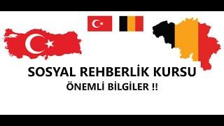 Belçika'da sosyal rehberlik kursu hakkında önemli bilgiler ! ( #Vlog #Belçika )