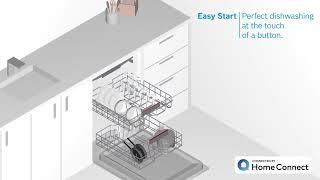 Bosch Home Connect Dishwasher: Easy Start