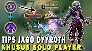 CARA MAIN DYYROTH TERBARU BUILD EMBLEM DAN ITEM DYYROTH TERSAKIT GAMEPLAY DYYROTH - MOBILE LEGENDS