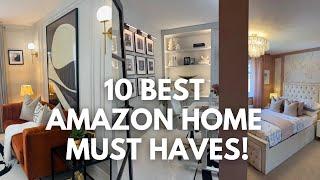 10 BEST AMAZON HOME DECOR & HOUSEHOLD MUST HAVES 2024| Lighting, Curtains, Organisation and More #1