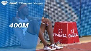 Jonathan Jones mistakenly runs full 400 meter race in Monaco - IAAF Diamond League 2019