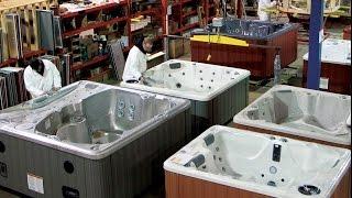 PDC Spas Hot Tub Showroom Tour