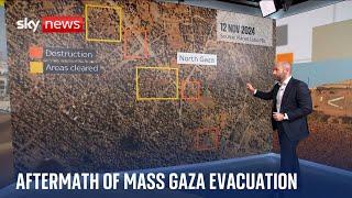 What's happening in northern Gaza after mass evacuation?  | Israel-Hamas war