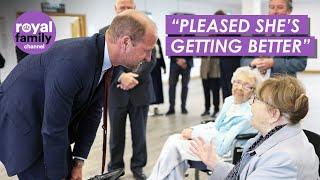 Elderly Rugby Fan Asks Prince William To ‘Pass on Good Wishes to Kate’