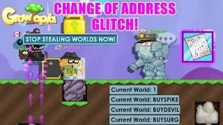 Growtopia - Change of Address Glitch 2019!