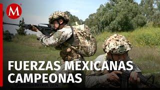 Fuerzas Especiales del Ejército Mexicano triunfan en competencia internacional en Inglaterra