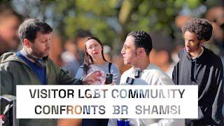 LGBT Supporter   confronts a Muslim | br shamsi | speakers corner 