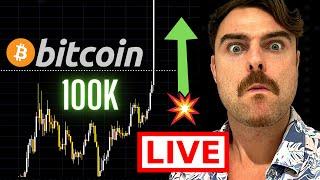 BITCOIN IS GOING MENTAL!!!!!!!!  (1M TF LIVE TRADING LFG)