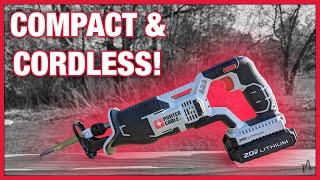 Compact & Cost-Friendly: Porter Cable 20v Max Lithium Reciprocating Tiger Saw